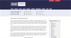 Desktop Screenshot of easygoessay.com